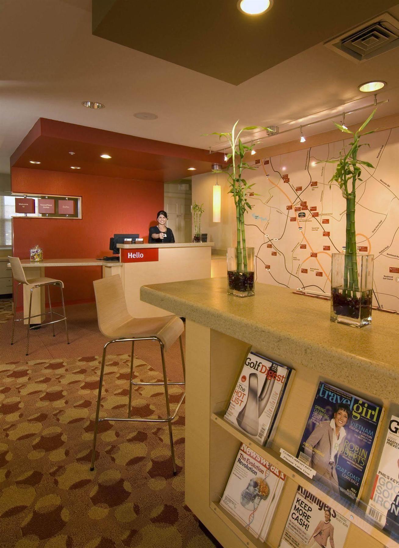 Towneplace Suites Dulles Airport Sterling Interieur foto
